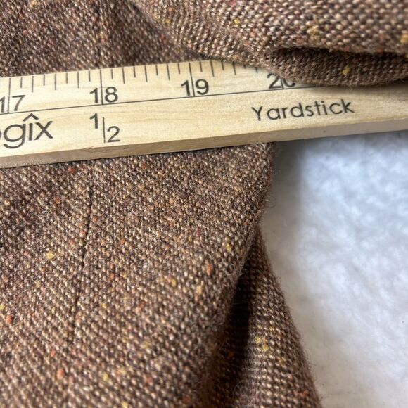 Elisabeth Liz Claiborne 18 (measures Smaller) L/XL Armazon Wool Blend Tan Brown - Picture 6 of 12